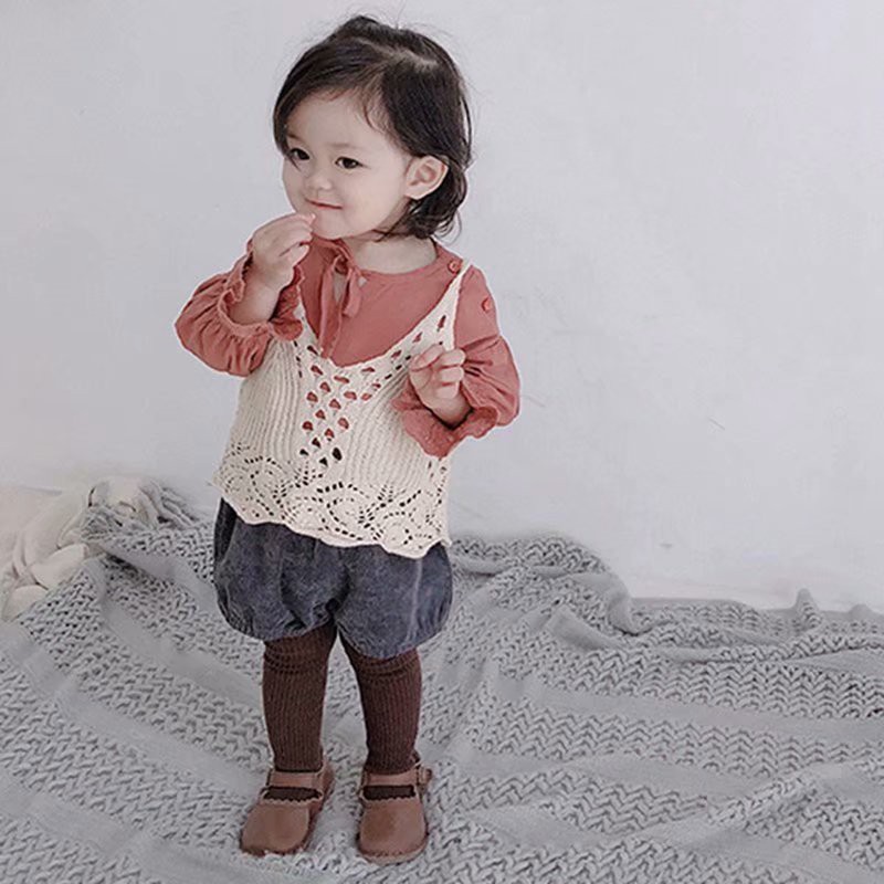 Quần Short Jean Lưng Vừa Cho Bé Gái