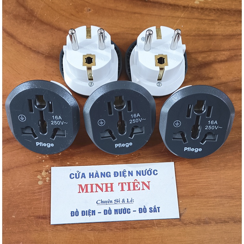Phích cắm chia 3 ra 2, đầu chia 3 ra 2  LIOA 15A, PFLEGE 16A