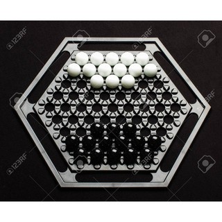 Trò chơi Abalone Boardgame cờ đẩy bi