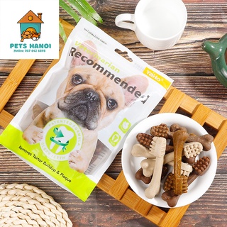 Xương Gặm Sạch Răng Thơm Miệng Mix Yaho Hình Bàn Chải Sạch Răng Cho Chó - Pets Hanoi