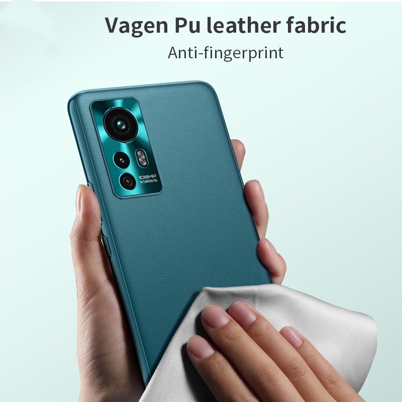 Ốp Điện Thoại Da PU Viền Dẻo Siêu Mỏng Bảo Vệ Camera Cho Xiaomi Redmi K50 Ultra K50Ultra