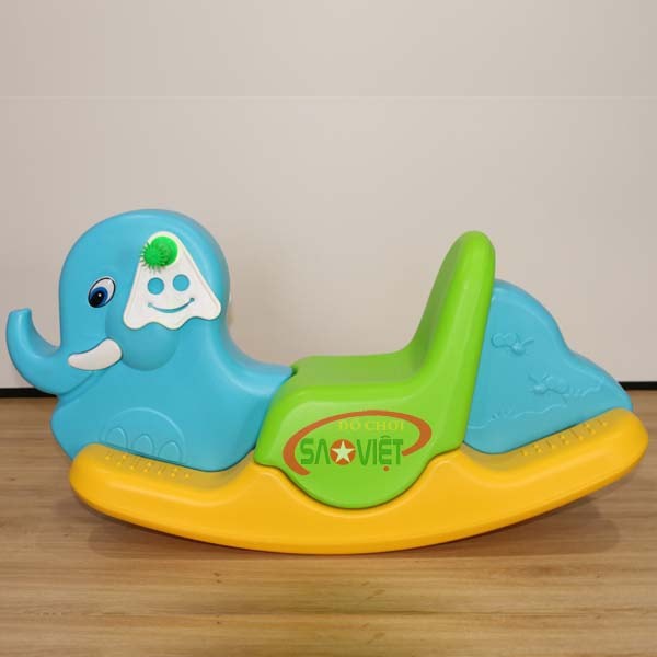 Bập Bênh Trẻ Em Con Voi S04NA34