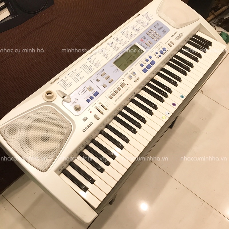 Đàn Organ Casio LK-180TV chính hãng đã qua sử dụng, 61 phím cảm ứng Led, chạy hoàn hảoa