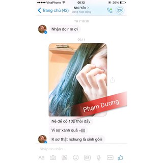 Thuốc nhuộm tóc XANH RÊU