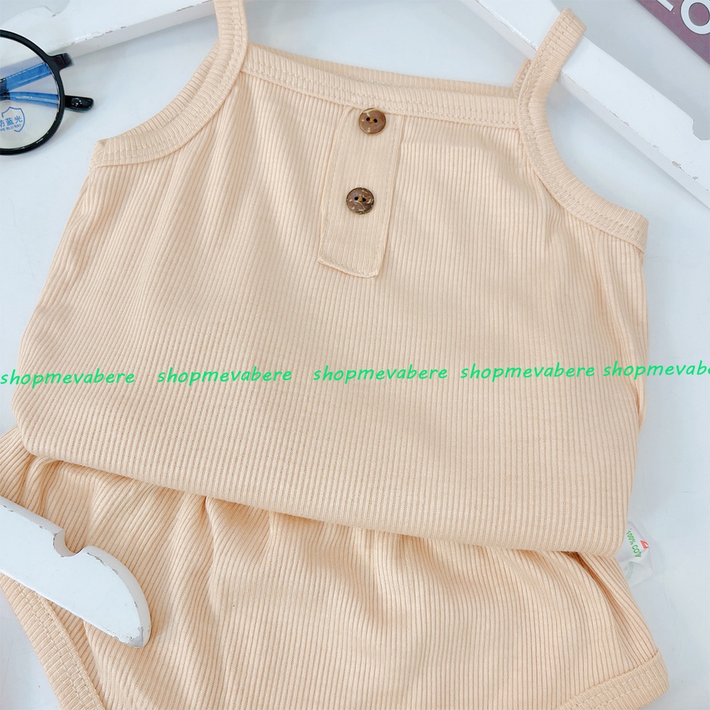 Bộ 2 dây chip vải tăm lạnh cho bé 6-16kg, hàng loại 1 mềm mịn co giãn 4 chiều, thoáng mát cho bé vào mùa hè - BO91