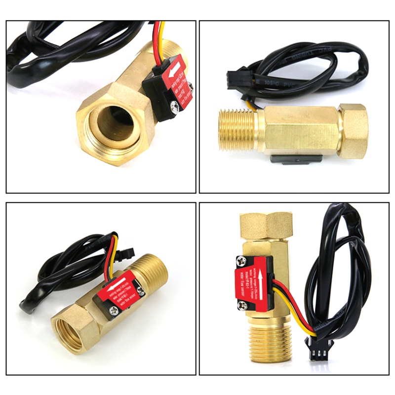 Cảm Biến Lưu Lượng Turbo Type DC5-18V Bằng Đồng Thau Chất Lượng Cao
