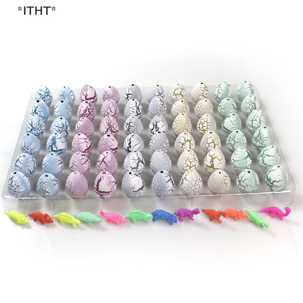 Set 10 Trứng Khủng Long Nở Trong Nước Nhiều Màu Sắc