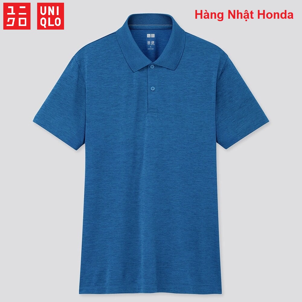 [Auth Uniqlo] Áo thun Polo tay ngắn DryEX Nam Uniqlo - Nhật Bản