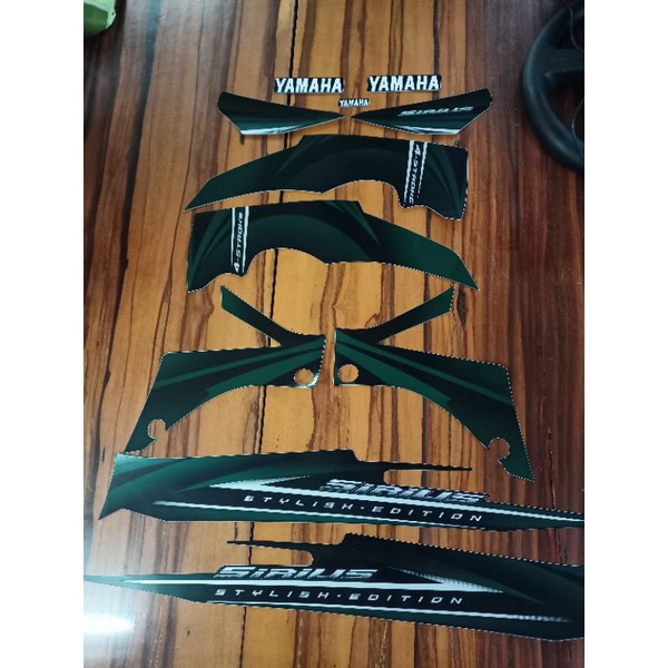 Bộ tem sirius 2012 màu xanh nhớt