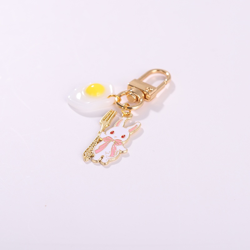 Móc khóa QIHE JEWELRY 2 mẫu hoạt hình tùy chọn đáng yêu