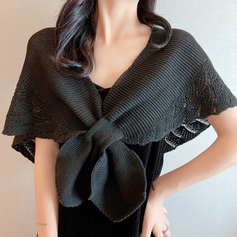 Áo Khoác Cardigan Dệt Kim Màu Trơn Thời Trang Cho Nữ