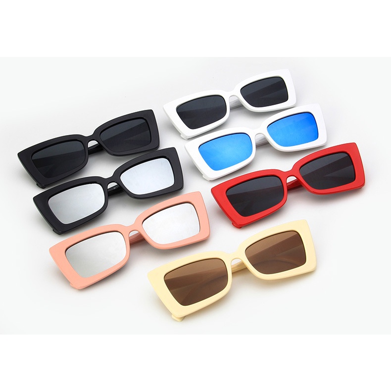 Kính Mát Mắt Mèo Chống Tia UV Phong Cách Phương Tây Dành Cho Nam Và Nữ