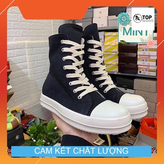 (SALE SỐC - VIDEO CẬN CẢNH) Giày thể thao Rick Owen Nam Nữ Cao
