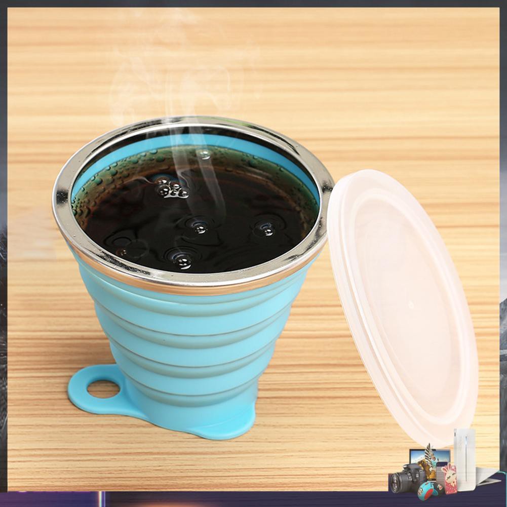 Cốc Nước Silicon Gấp Gọn Tiện Lợi 270ml