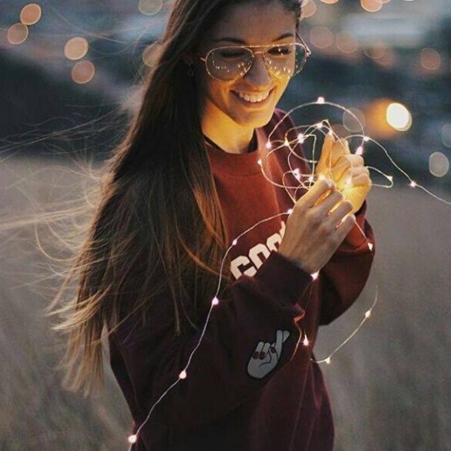 Dây đèn led đom đóm - đèn fairylight sẵn PIN chiều dài 1 mét  🐝