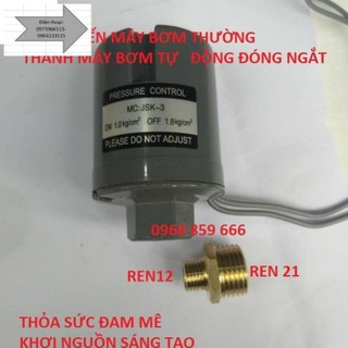 Rơ le máy bơm tăng áp