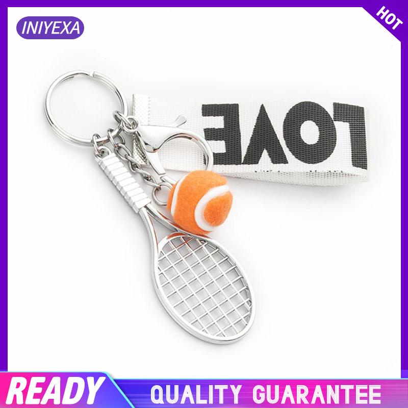 Móc Khóa Hình Vợt Tennis Mini Siêu Nhẹ Dễ Thương