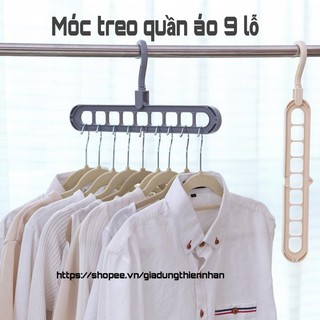 Móc treo quần áo 9 lỗ giadungthiennhan