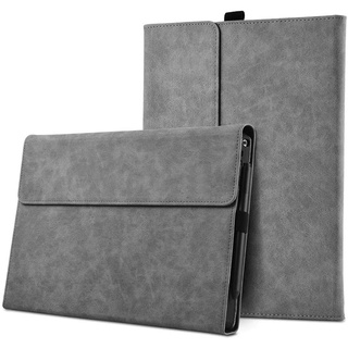 Bao da PU Vỏ bảo vệ có giá đỡ Stylus cho Surface Pro 11 10 9 8 7 6 5 X Surface Go 2 3 4