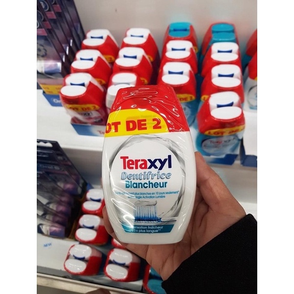 Set 2 kem đánh răng Teraxyl Blancheur 75ml nội địa Pháp - Mivu Shop