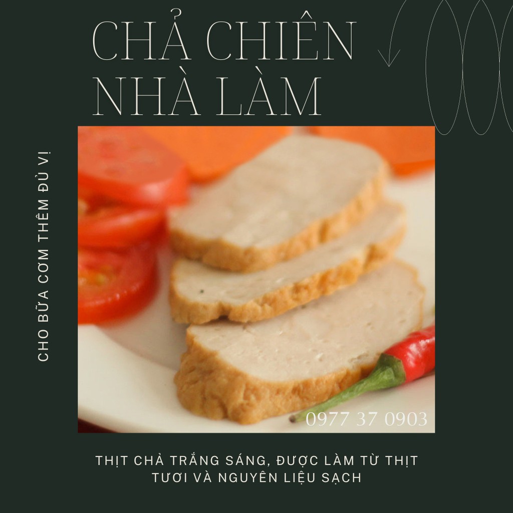 CHẢ CHIÊN NHÀ LÀM 500G, KHÔNG HÀN THE, KHÔNG CHẤT BẢO QUẢN | BigBuy360 - bigbuy360.vn