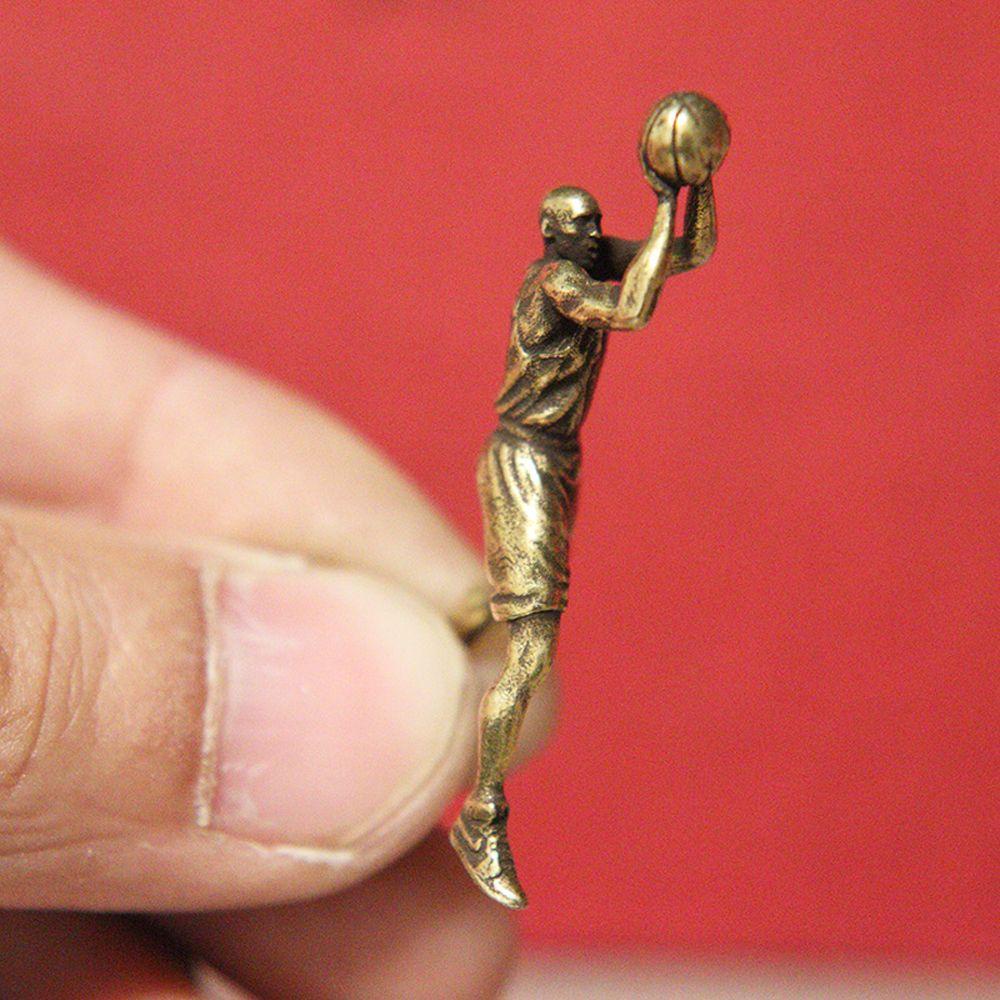 IVORY Móc Khóa Hình Búp Bê Bóng Rổ Thời Trang