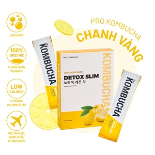 Trà Pro Kombucha vị chanh giảm cân chính hãng