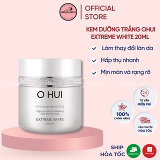 Kem dưỡng trắng ohui extreme white 20ml tách set date 2025