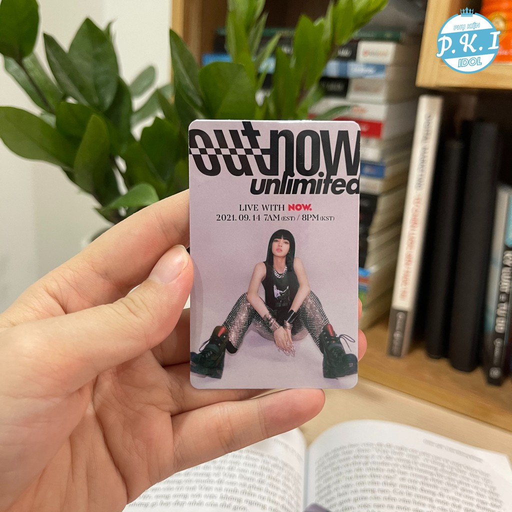 HOT - Bộ Thẻ Ảnh Lisa Blackpink sưu tầm MV Lalisa mới nhất - Card Lisa Bo Góc Siêu Ngầu