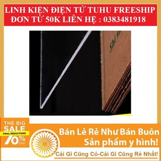 Mica Trong Khổ A4 Dày 2mm (Mica Đài Loan)