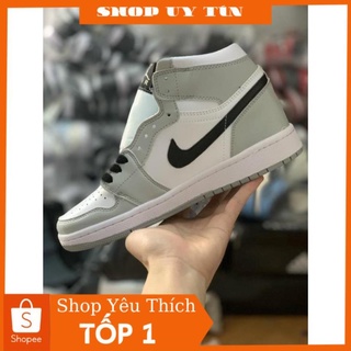 (FREESHIP+ẢNH THẬT)Giày 𝙟𝙤𝙧𝙙𝙖𝙣 1 xám cao cổ full box bill- dây phụ