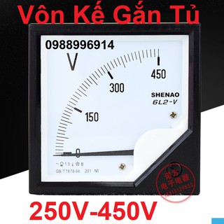 VÔN KẾ GẮN TỦ ĐIỆN