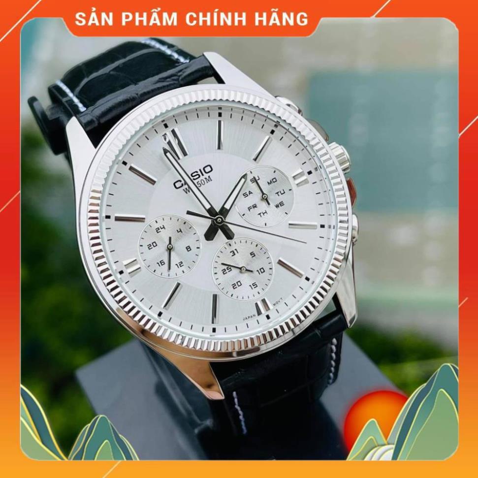 Đồng Hồ Nam CASIO Dây Da MTP-1375L-7AVDF Chính Hãng