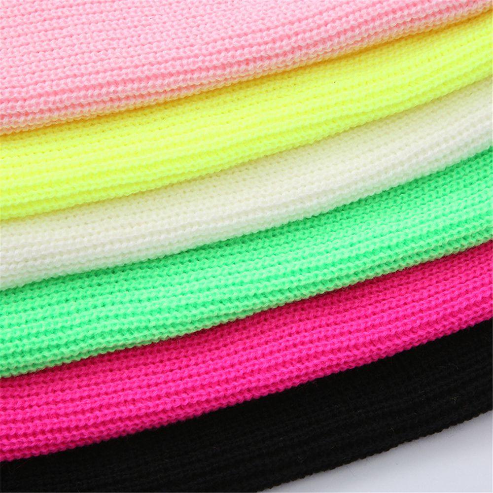 MUVAKO Mũ Beanie Dệt Kim 3 Lỗ Phong Cách Hip Hop