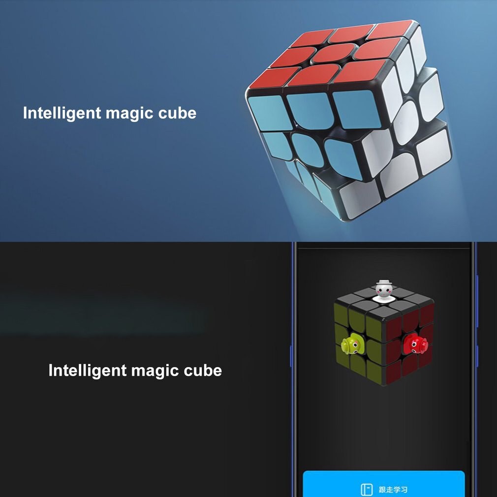 Rubik Thông minh Xiaomi Mijia Phiên bản kết nối app MiSmartMagicCube - Xiaomi Mijia Smart Rubik Cube XMMF01JQD