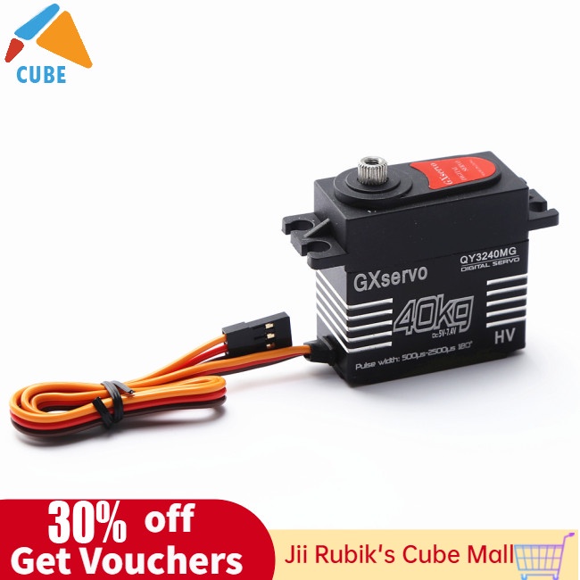 Động Cơ Servo JII Qy3240mg Tốc Độ Cao 40kg Cho Xe Điều Khiển Từ Xa Scx10 Trx4 1:8/1:10 Rc