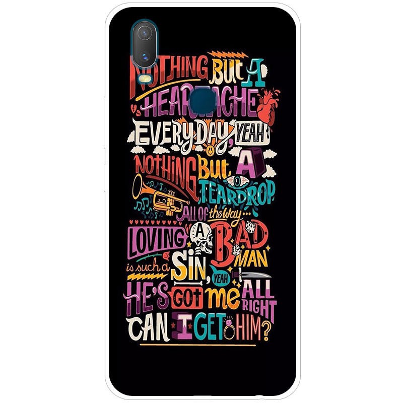 Ốp điện thoại TPU in họa tiết thích hợp cho VIVO Y11 2019 Y 11 VIVOY11