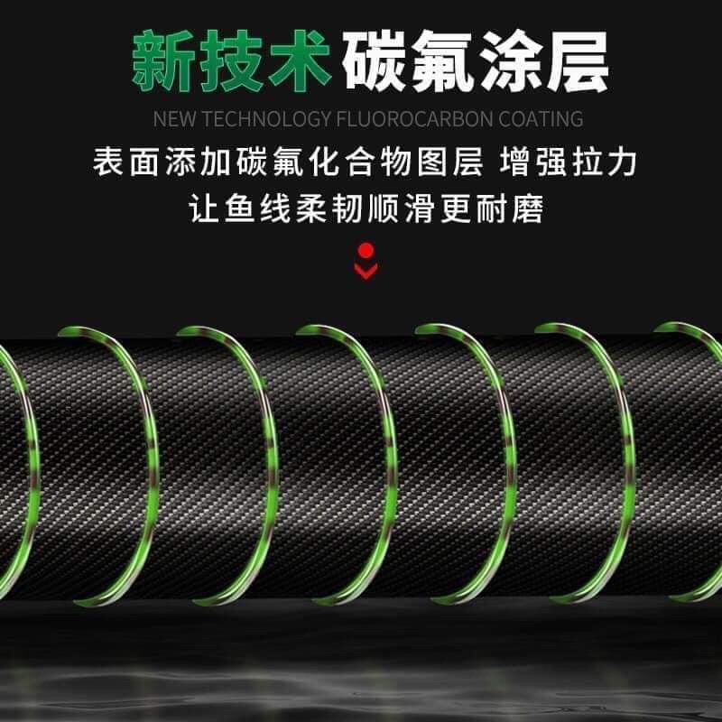 Dây Cước Câu Cá Tàng Hình D- FIsh 500m Nhật- Cước Siêu Bền, Siêu Xịn