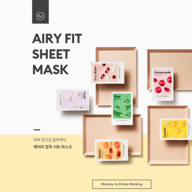 Mặt Nạ Giấy Dưỡng Da Missha Airy Fit Sheet Mask