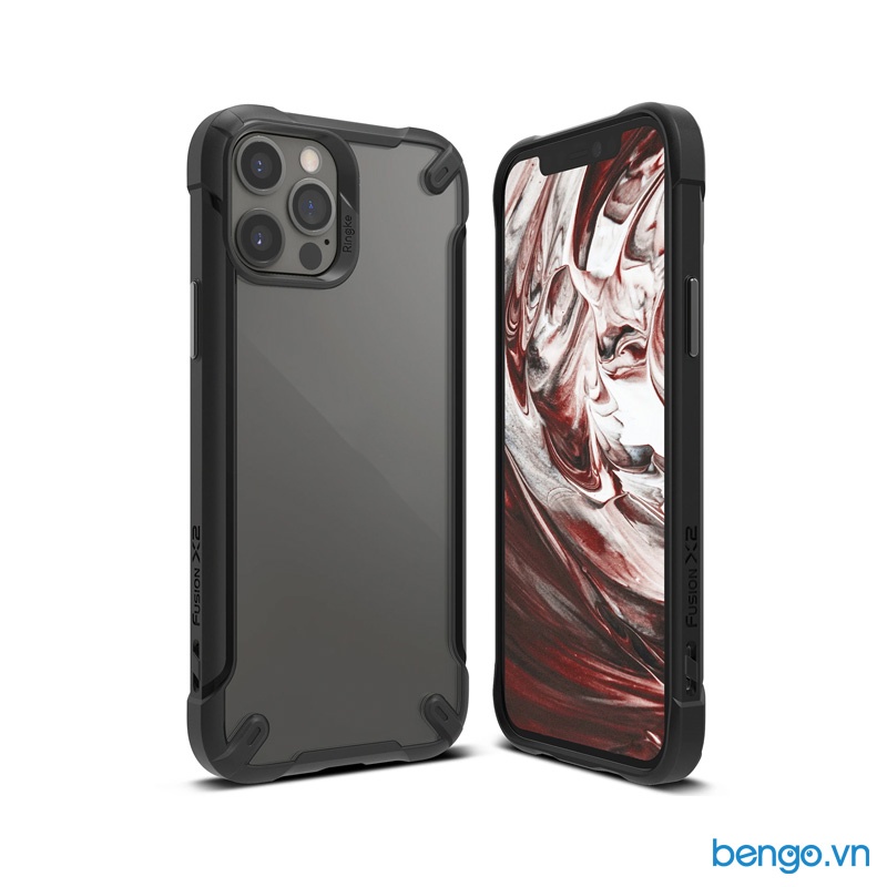 Mẫu Mới - Ốp lưng RINGKE Fusion X2 iP 12/12 Pro