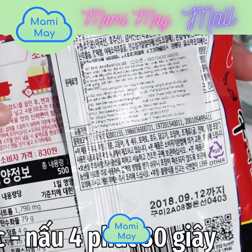 Mì Shin Ramyun , Mì Cay Hàn Quốc Nongshim, Mỳ Shin Hàn Quốc , Mỳ Shin Ramyun Black (đen) | WebRaoVat - webraovat.net.vn