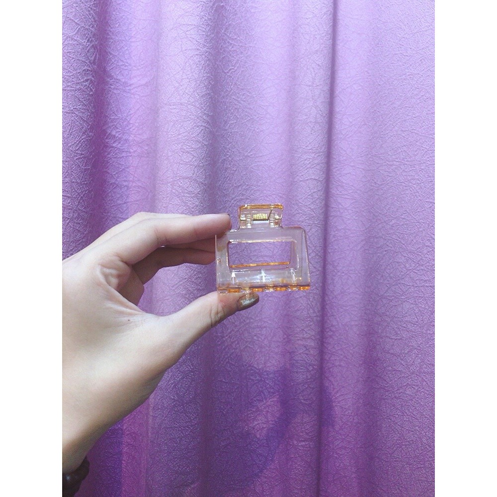 Kẹp tóc cào dáng nhỡ dạng vuông các màu cho nữ