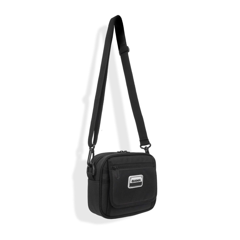 Túi Đeo Chéo Nam, Nữ BAMA® - SHOULDER BAG - Màu Đen (Sản Phẩm Cao Cấp, Nói KHÔNG Với Hàng Kém Chất lượng)