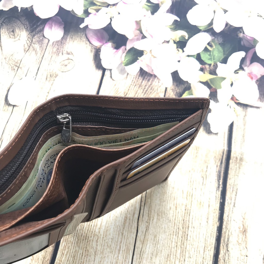 VÍ NAM DA BÒ CAO CẤP BỀN ĐẸP - MỀM MẠI - BẢO HÀNH 12 THÁNG CLSN