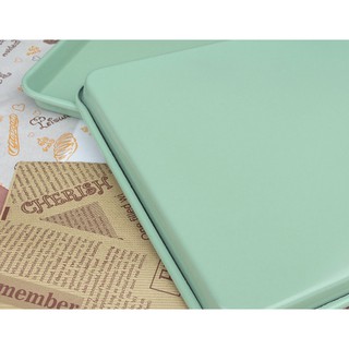 <MINT SERIES_HOT HOT HOT> Khay/Khuôn nướng bánh màu xanh mint chống dính dày