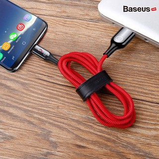 [Freeship toàn quốc từ 50k] Cáp sạc Lightning / Type C tự ngắt thông minh Baseus cho iPhone iPad ...