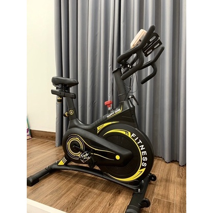 Xe Đạp Tập Thể Thao,Gym Tại Nhà Hãng FITNESS,Có Cảm Biến Nhịp Tim,Bánh Đà Từ Tính Không Tạo Tiếng Ồn