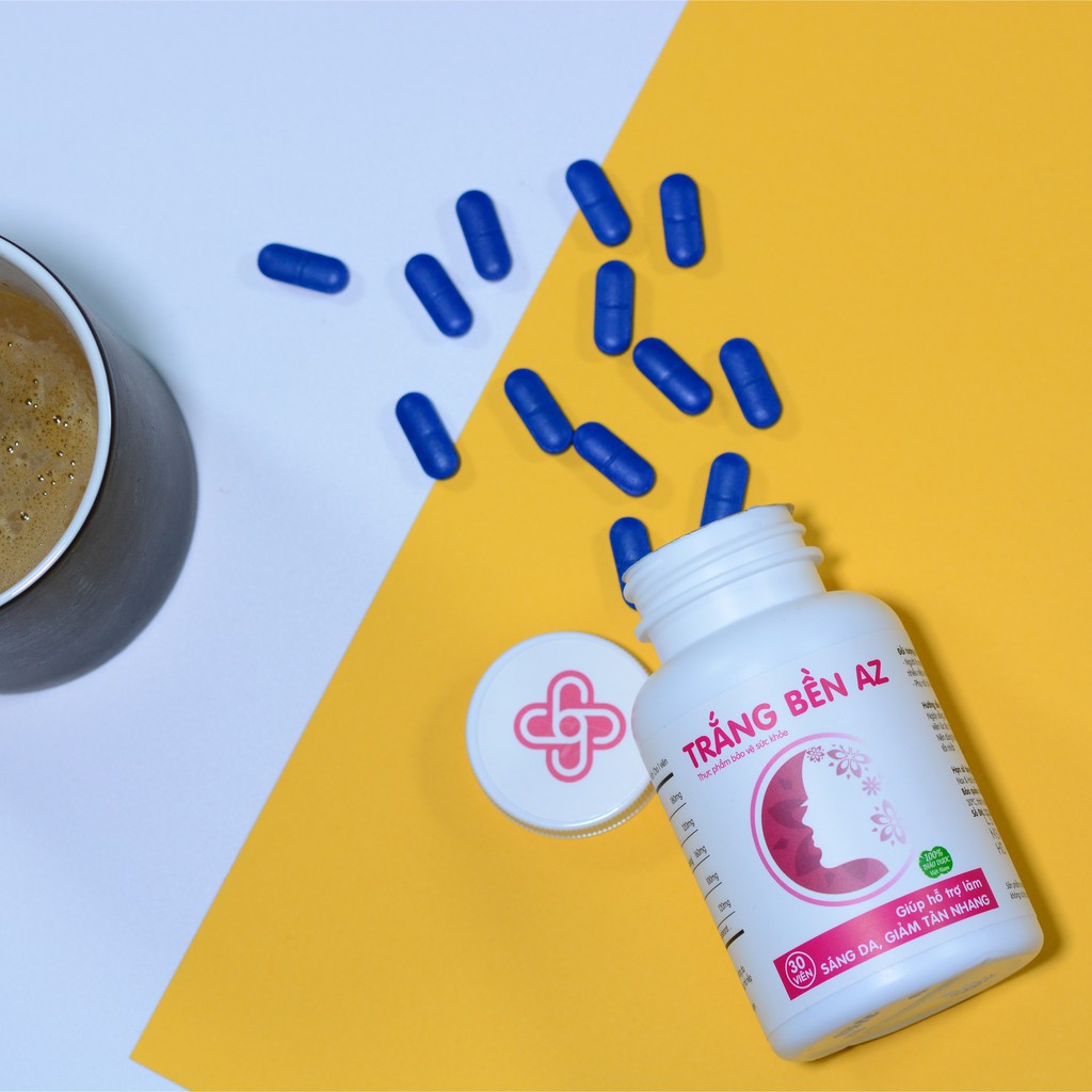 ✅Cam kết Chính Hãng - Viên Uống Trắng Bền AZ - Sáng Da, Mờ Nếp Nhăn - Tìm Lại Tuổi Trẻ(Hộp 30 Viên) | BigBuy360 - bigbuy360.vn