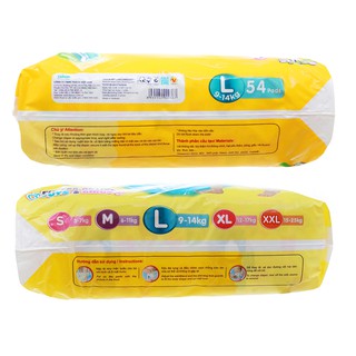 Tã quần Unidry size L 54 miếng (cho bé 9 - 14kg)