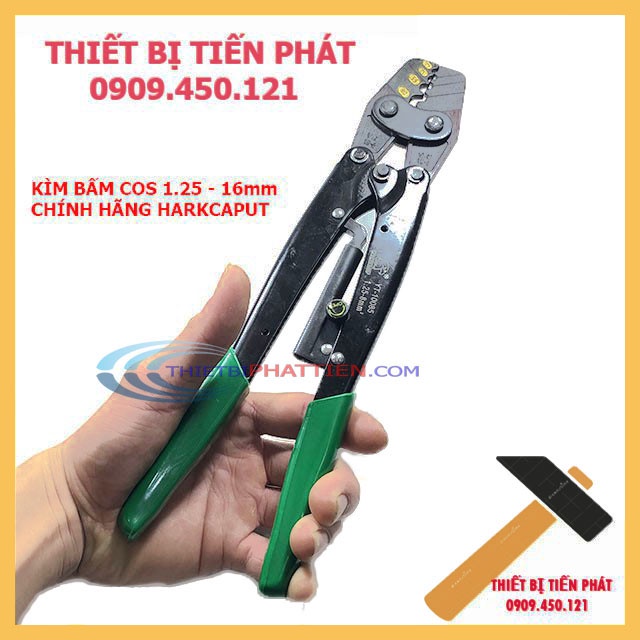 Kềm Bấm Cos, Kìm Bấm COS HARKCAPUT Từ 1.25mm - 16mm Cao Cấp Đủ Kích Thước (Chính Hãng)